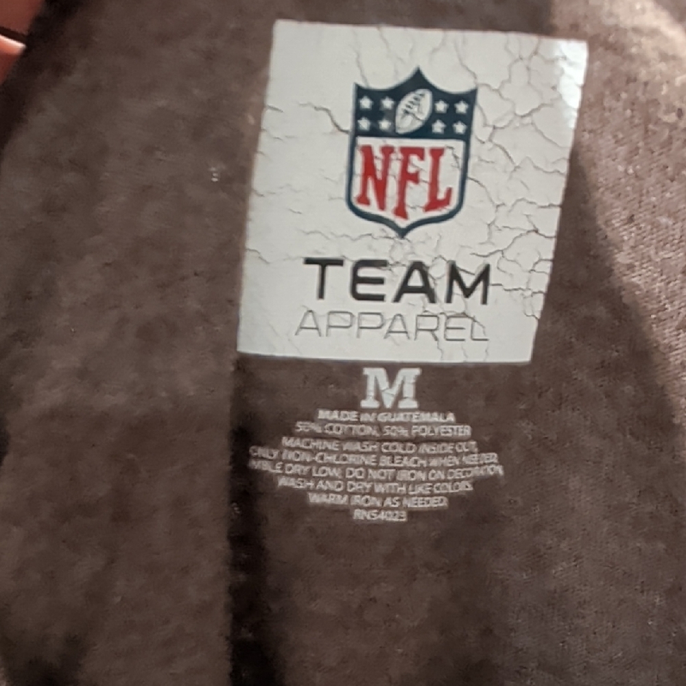 NFL Team Apparel Brown Shirt - Picture 2 of 2